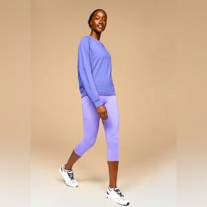 ON Running On Cloud Movement Long Sleeve Crewneck Sweater Relaxed Fit